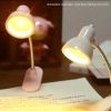 Mini Book Light LED Clamp Reading Lamp Night Lights Books To Read Bookmark Desk Decoration Bedroom Writing Stand Notebook Small