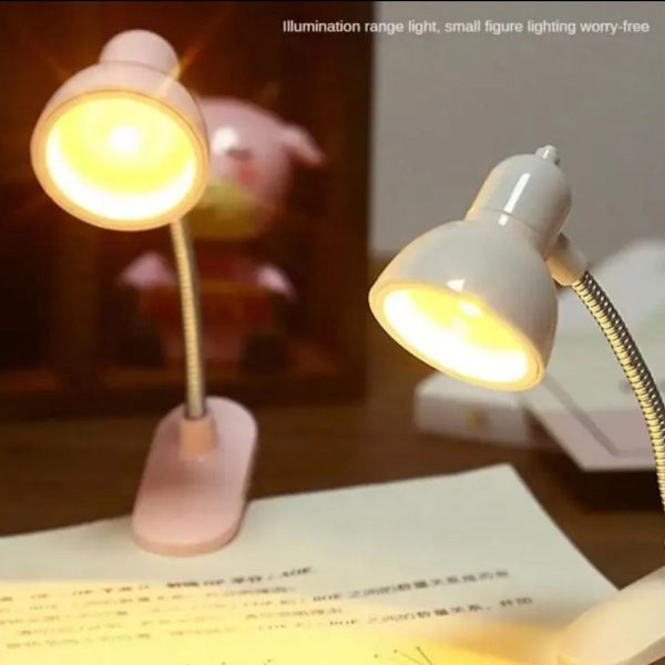 Mini Book Light LED Clamp Reading Lamp Night Lights Books To Read Bookmark Desk Decoration Bedroom Writing Stand Notebook Small