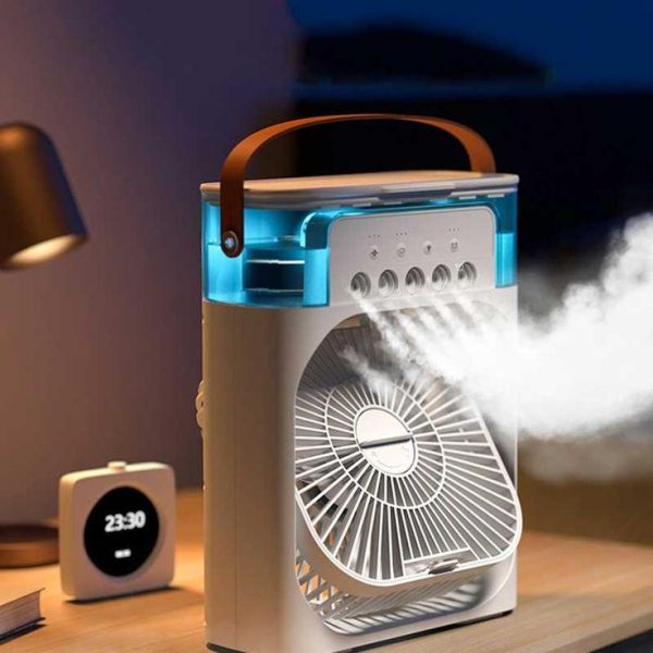 PortableAirConditionerUsbDesktopCoolerConditioningHumidifierCooler.jpg Cooling Fan With Ice