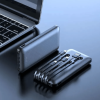 Flexora 20000mAh Power Bank Built-in Cables