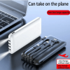Flexora 20000mAh Power Bank Built-in Cables