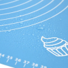 Non-Stick Silicone Roti & Pastry Rolling Mat – Reusable Baking Sheet