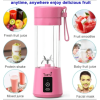 Portable USB Rechargeable 6-Blade Juicer Blender