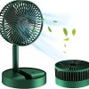 Telescopic Folding Fan, Mini Electric Desktop Fan