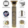 Vintage T9 Metal Body Hair Trimmer – USB Rechargeable